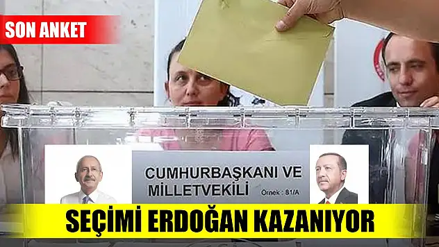 Son seçim anketi! Cumhurbaşkanlığı seçimini Erdoğan kazanıyor