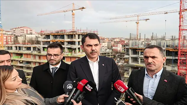 Bakan Kurum: Bir yıl içinde 319 bin, ardından da toplamda 650 bin konutumuzu bitireceğiz