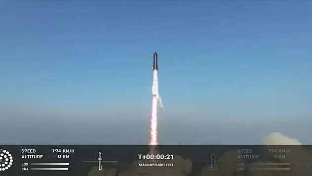 SpaceX'in en güçlü roket sistemi Starship ilk deneme uçuşunda infilak etti
