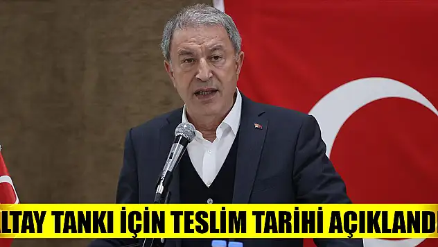 Altay tankı için teslim tarihi açıklandı