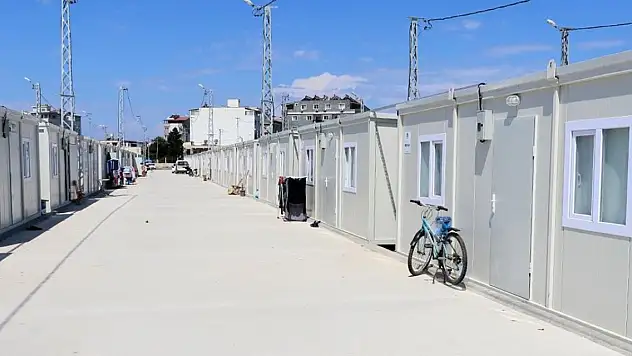 Hatay'da konteyner kent alanları için 'geçici el koyma' kararı alındı