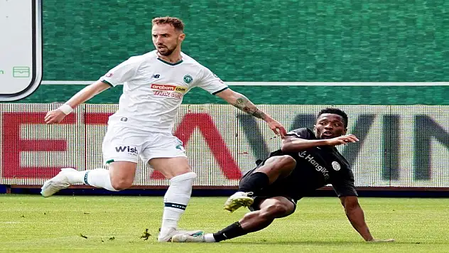 Konyaspor'da Endri Çekici sezonu kapattı