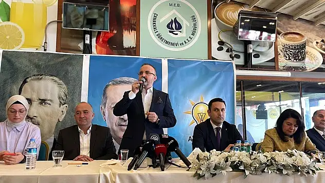 AK Parti Grup Başkanvekili Turan: Biz PKK'nın umudu olmanızdan dolayı size kızıyoruz