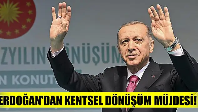 Cumhurbaşkanı Erdoğan'dan kentsel dönüşüm müjdesi! İnşa maliyetinin yarısını devlet hibe olarak verecek