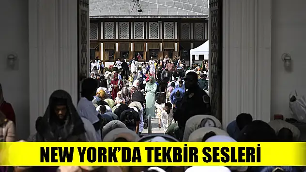ABD'de farklı milletlerden Müslümanlar bayram namazı kıldı