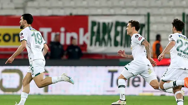 Konyaspor'a çok koşmak yaramadı!