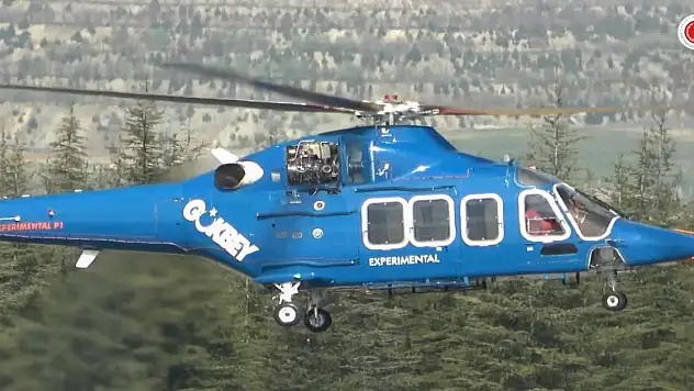 Yerli ve milli ilk helikopter motoru, GÖKBEY'i uçurdu