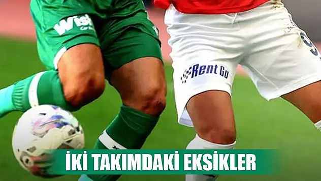 Konyaspor'daki eksikler can sıkıyor