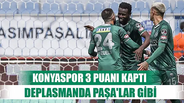 Konyaspor deplasman golcüsüyle kazandı