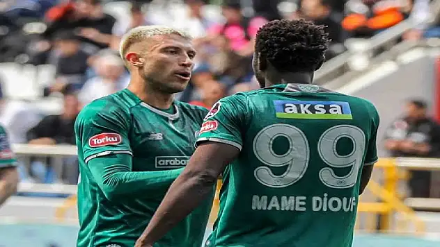 Konyaspor'da maçın yıldızları konuştu