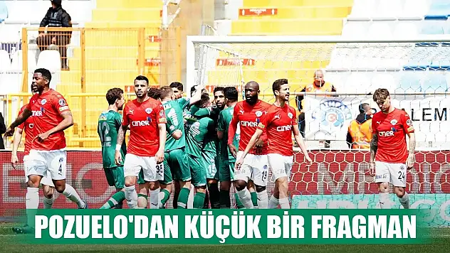 Konyaspor'da Pozuelo hareketlendi