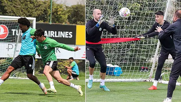 Konyaspor'da, Trabzonspor maçı hazırlıkları başladı