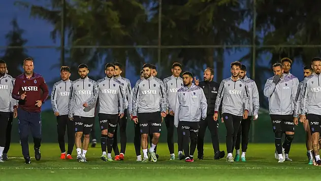 Trabzonspor'da Konyaspor mesaisi başladı