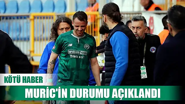Konyaspor'dan Muric açıklaması