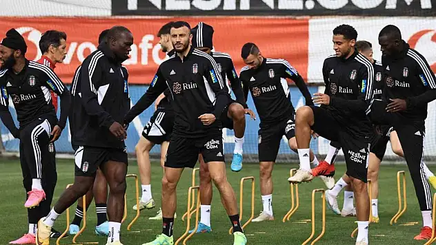 Beşiktaş, Galatasaray maçı hazırlıklarını sürdürdü