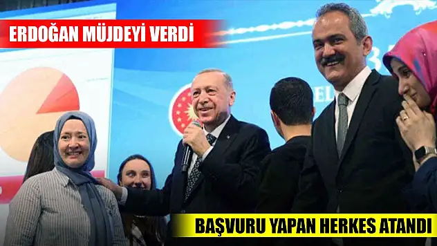 Son Dakika! Cumhurbaşkanı Erdoğan'dan engelli öğretmen ataması açıklaması! Tüm öğretmenlerimize hayırlı olsun