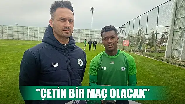 Konyaspor'da Moreno maçı ve ligi değerlendirdi