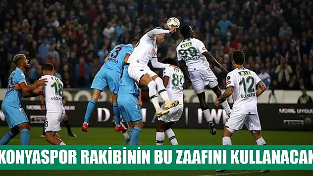 Konyaspor, Trabzonspor maçında  taraftarlarına güveniyor