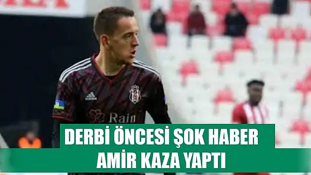 Konyaspor'un eski futbolcusu Amir kaza yaptı!