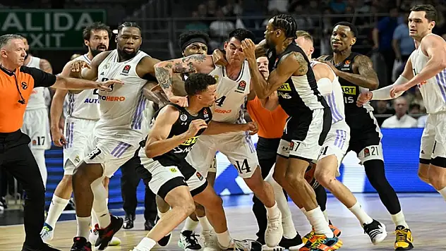 THY Avrupa Ligi'nde olaylı Real Madrid-Partizan maçının cezaları belli oldu