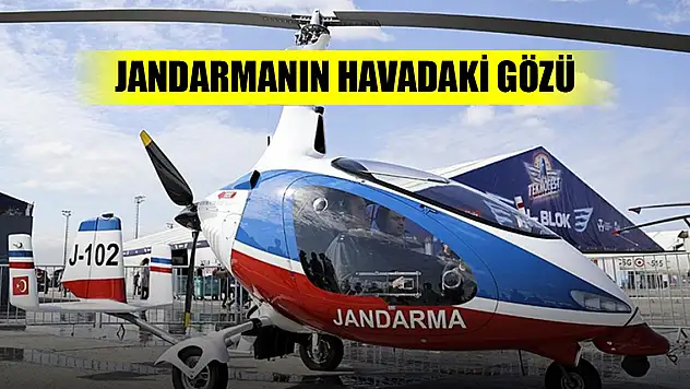 'Cayrokopter', Jandarmanın havadaki gözü olacak