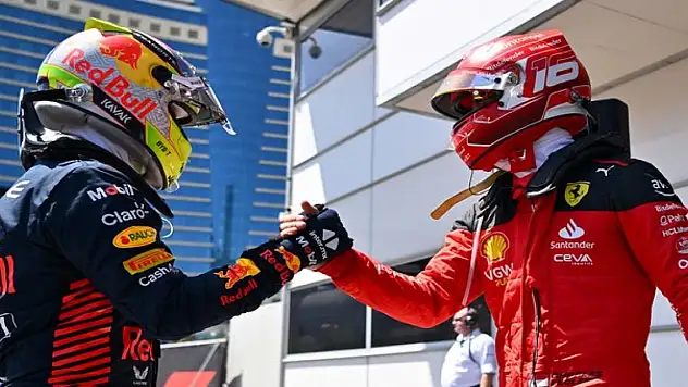 Formula 1 Azerbaycan ayağındaki sprint yarışında Perez birinci oldu