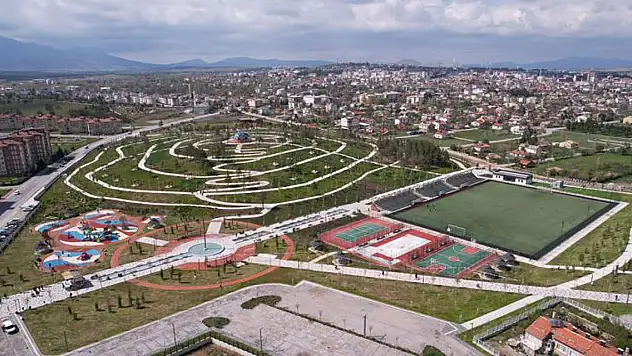Seydişehir'de Millet Bahçesi açıldı