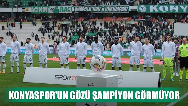 Konyaspor içeride tam konsantrasyon