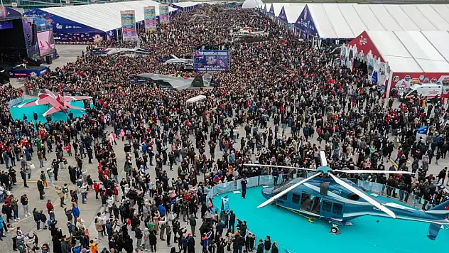 TEKNOFEST İstanbul'u ziyaret eden kişi sayısı