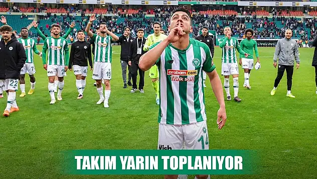 Konyaspor yarın toplanacak
