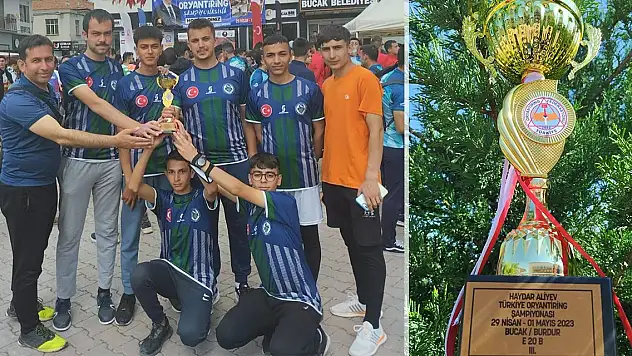 Konya'ya ilk oryantiring kupasını kazandırdılar