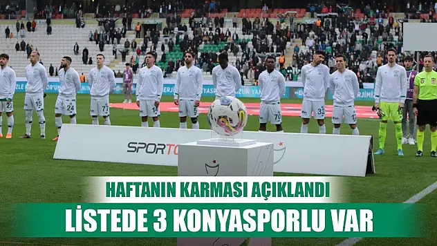 Konyasporlu 3 futbolcu karmaya girdi