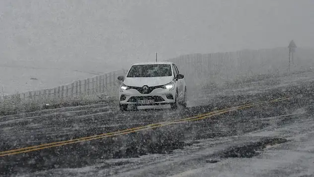 Kars ve Ardahan'da mayısta kar yağdı