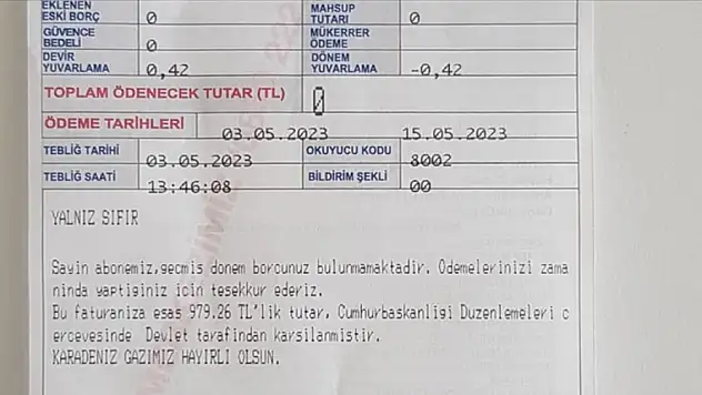 Bedelsiz doğal gaz tüketiminde faturalar yarın kesilmeye başlıyor