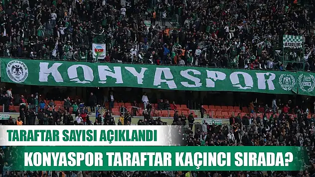 Konyaspor-Trabzonspor maçını kaç kişi izledi?