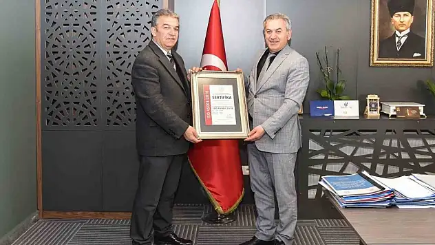 Konya İl Milli Eğitim Müdürü Yiğit kurumlara ISO 45001:2018 belgesini teslim etti