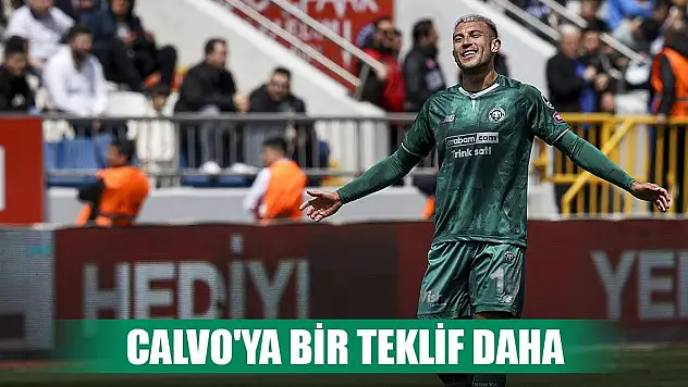 Konyasporlu Calvo'ya ilgi yoğun