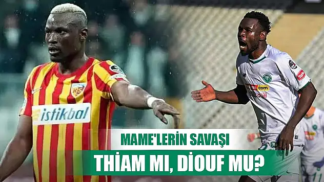 Konyaspor-Kayserispor, Golcülerin yarışı kalecileri zorlayacak!