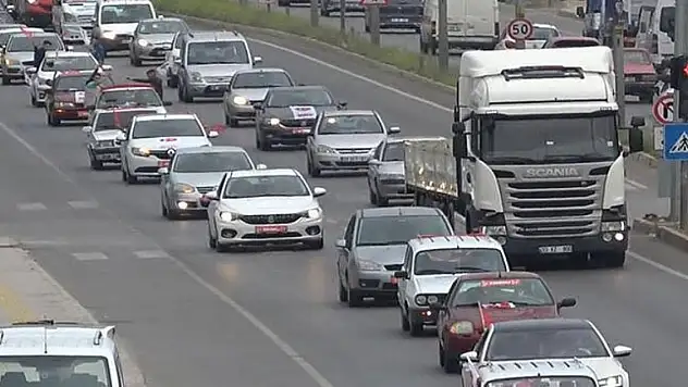 Yörükler Cumhurbaşkanı Erdoğan'ı 3 bin araçla karşıladı