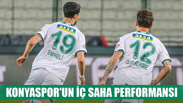 Konyaspor'un iç saha karnesi!