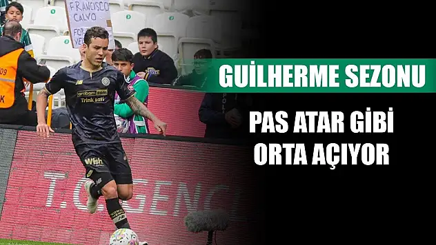 Konyaspor'da Guilherme sezonu yaşanıyor