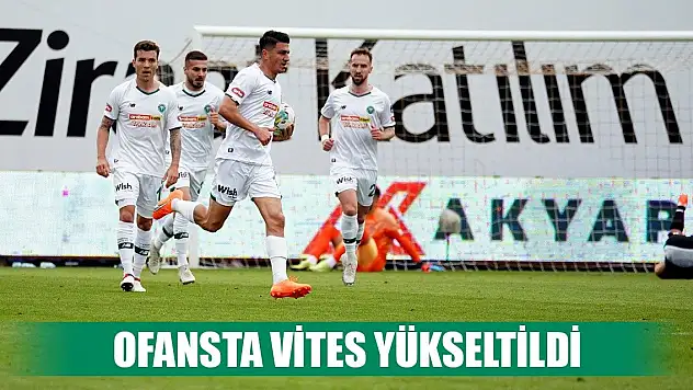 Konyaspor'dan 1.5 gol oranı