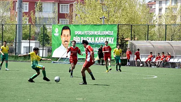 Karatay'da ortaokullar arası futbol turnuvası