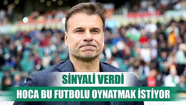 Konyaspor'da Stanojevic'in istediği futbol tarzı
