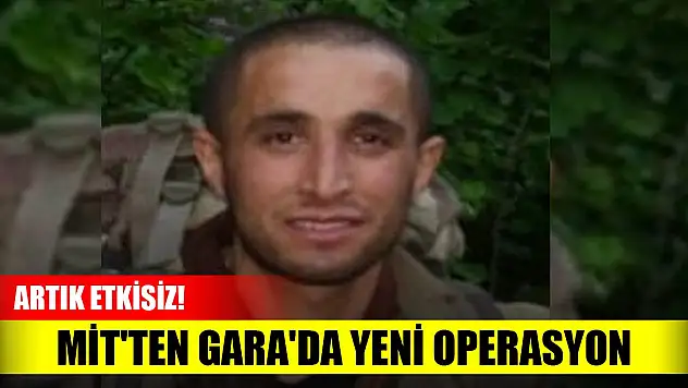Son Dakika! MİT'ten Gara'da yeni operasyon: Müslüm Ürper etkisiz hale getirildi