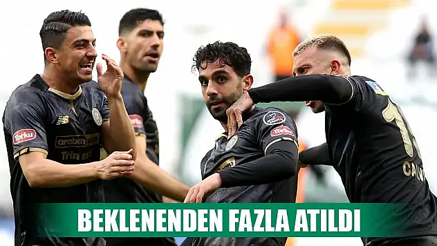 Konyaspor beklenenden fazla skor yaptı