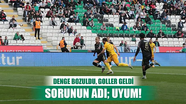 Konyaspor savunmasındaki dikkat çekici sorun