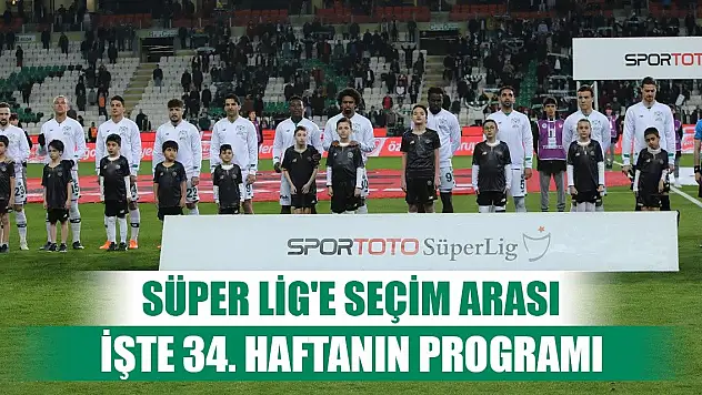 Süper Lig'e seçim molası, Konyaspor'un programı