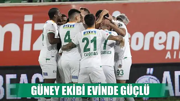 Alanyaspor-Konyaspor, Ev sahibi evinde etkili
