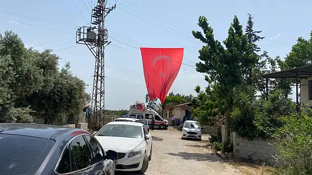 Hatay'a şehit ateşi düştü